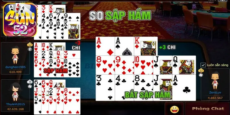 Bài mậu binh đổi thưởng online